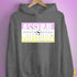 Assume Nothing Twink Pride Flag Hoodie - Grey Heather